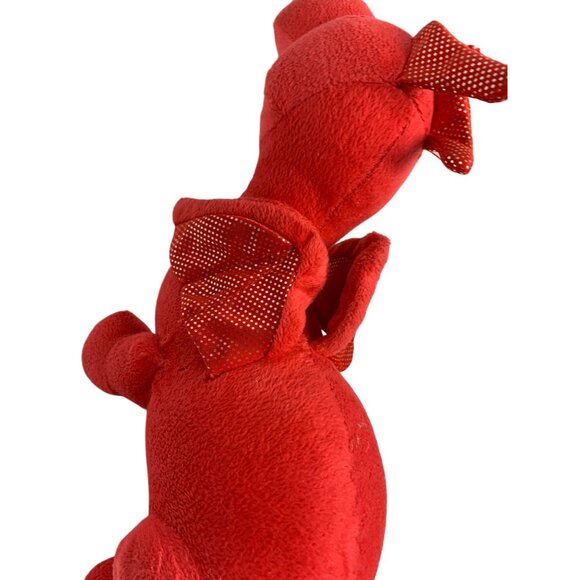 NEN National Entertainment Network Red Dragon Plush Stuffed Animal Doll Toy Spar - Picture 6 of 6